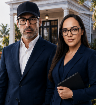 Harold Ortega y Laritza Camacho